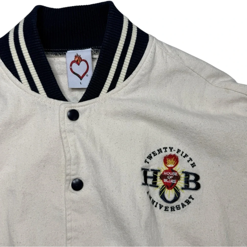 Vintage House Of Blues White Twenty-Fifth Anniversary Jacket Size XL - Picture 3 of 4